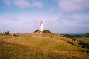 Leuchtturm im Norden der Insel Hiddensee